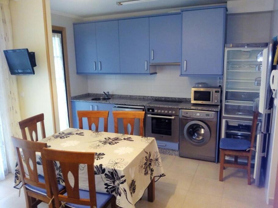 福斯Duplex Con Terraza Playa A Rapadoira公寓 外观 照片