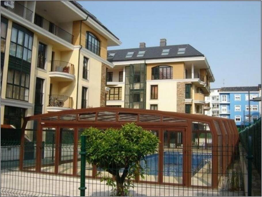 福斯Duplex Con Terraza Playa A Rapadoira公寓 外观 照片